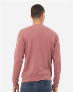 BELLA + CANVAS 3945 - Unisex Sponge Fleece Drop Shoulder Crewneck Sweatshirt - Mauve
