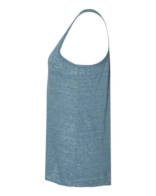 BELLA + CANVAS 8800 - Women's Flowy Racerback Tank - Denim Slub