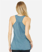 BELLA + CANVAS 8800 - Women's Flowy Racerback Tank - Denim Slub