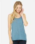 BELLA + CANVAS 8800 - Women's Flowy Racerback Tank - Denim Slub