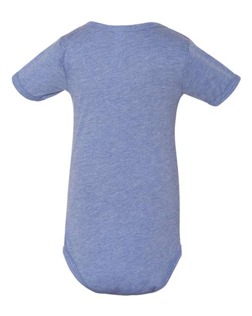 BELLA + CANVAS 134B - Infant Triblend One Piece - Blue Triblend