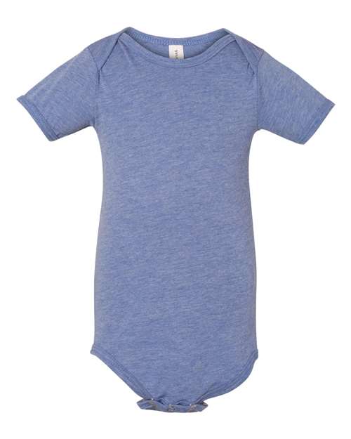 BELLA + CANVAS 134B - Infant Triblend One Piece - Blue Triblend