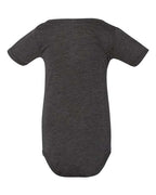 BELLA + CANVAS 134B - Infant Triblend One Piece - Charcoal Black Triblend