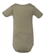 BELLA + CANVAS 134B - Infant Triblend One Piece - Olive Triblend