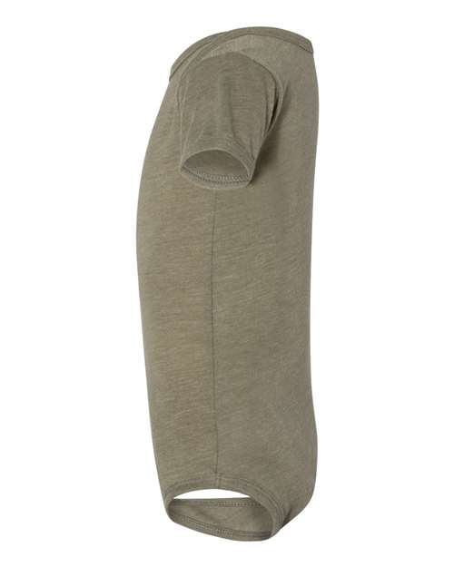 BELLA + CANVAS 134B - Infant Triblend One Piece - Olive Triblend