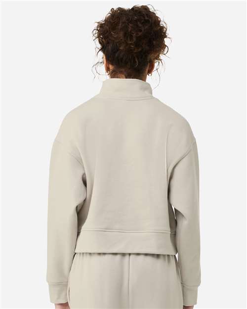 BELLA + CANVAS 4540 - Women's 10 oz. Heavyweight Half-Zip Pullover - Dust