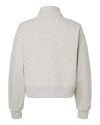BELLA + CANVAS 4540 - Women's 10 oz. Heavyweight Half-Zip Pullover - Vintage Heather Grey