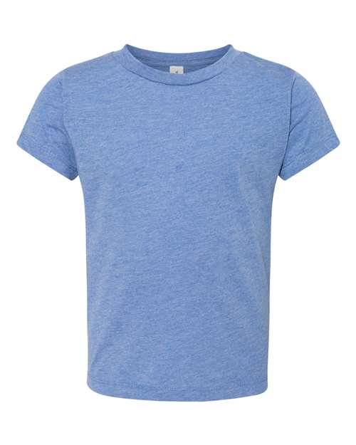 BELLA + CANVAS 3413T - Toddler Triblend Tee - Blue Triblend