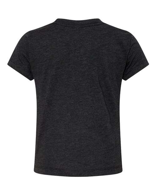 BELLA + CANVAS 3413T - Toddler Triblend Tee - Charcoal Black Triblend