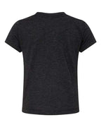 BELLA + CANVAS 3413T - Toddler Triblend Tee - Charcoal Black Triblend