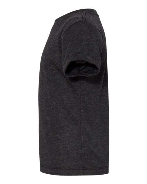 BELLA + CANVAS 3413T - Toddler Triblend Tee - Charcoal Black Triblend