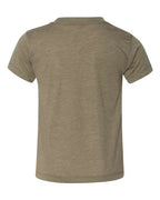 BELLA + CANVAS 3413T - Toddler Triblend Tee - Olive Triblend