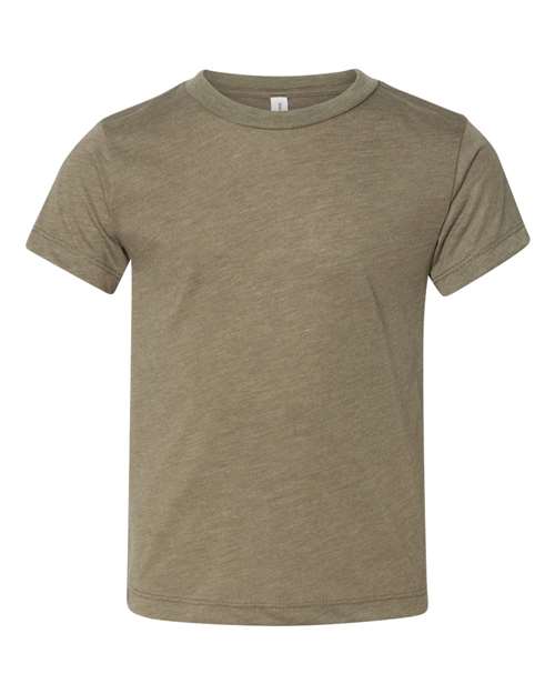 BELLA + CANVAS 3413T - Toddler Triblend Tee - Olive Triblend