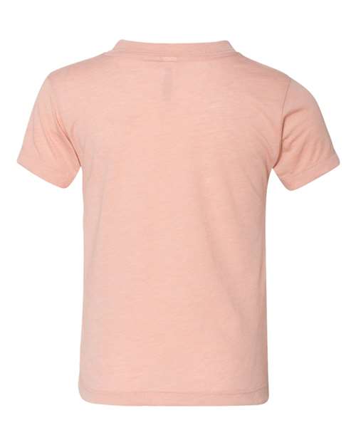 BELLA + CANVAS 3413T - Toddler Triblend Tee - Peach Triblend