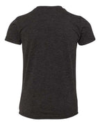 BELLA + CANVAS 3413Y - Youth Triblend Tee - Charcoal Black Triblend