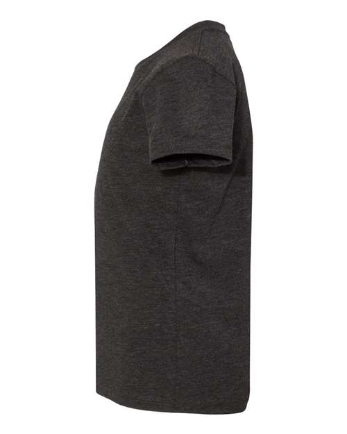 BELLA + CANVAS 3413Y - Youth Triblend Tee - Charcoal Black Triblend