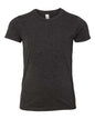 BELLA + CANVAS 3413Y - Youth Triblend Tee - Charcoal Black Triblend
