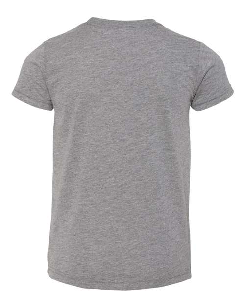 BELLA + CANVAS 3413Y - Youth Triblend Tee - Grey Triblend