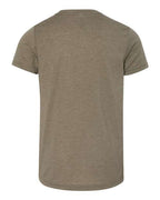 BELLA + CANVAS 3413Y - Youth Triblend Tee - Olive Triblend
