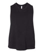 BELLA + CANVAS 6682 - Women's Racerback Crop Tank - Solid Black Blend