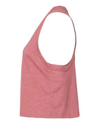 BELLA + CANVAS 6682 - Women's Racerback Crop Tank - Heather Mauve