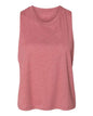 BELLA + CANVAS 6682 - Women's Racerback Crop Tank - Heather Mauve