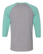 JERZEES 601RR - Unisex Triblend Three-Quarter Raglan Baseball T-Shirt JERZEES