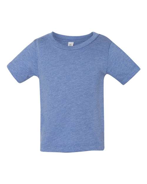 BELLA + CANVAS 3413B - Infant Triblend Tee - Blue Triblend