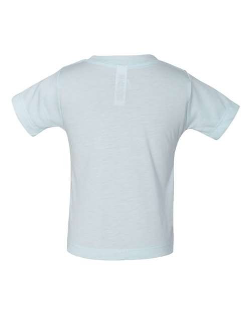 BELLA + CANVAS 3413B - Infant Triblend Tee - Ice Blue Triblend