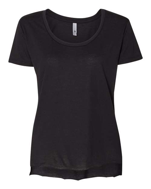Next Level 5030 - Women's Festival Scoop Neck T-Shirt - Black