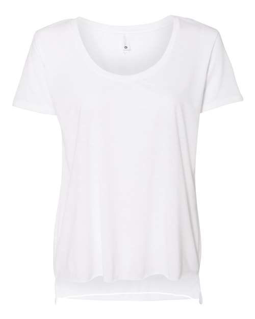 Next Level 5030 - Women's Festival Scoop Neck T-Shirt - White
