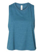 BELLA + CANVAS 6682 - Women's Racerback Crop Tank - Heather Deep Teal