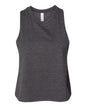 BELLA + CANVAS 6682 - Women's Racerback Crop Tank - Dark Grey Heather