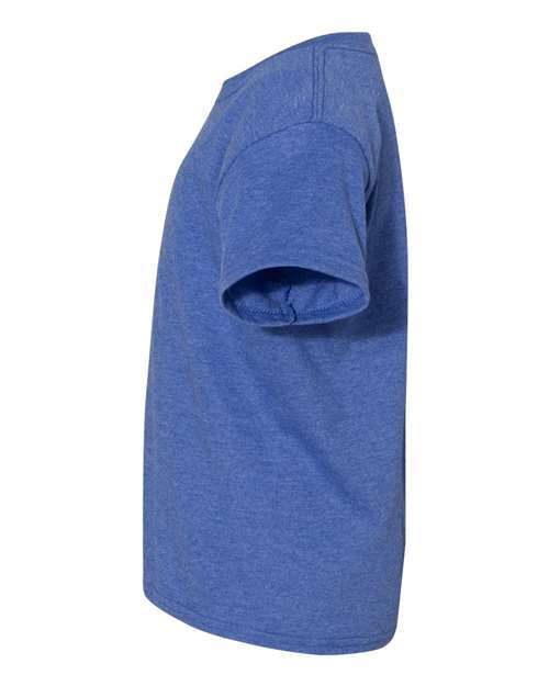 Gildan 8000B - Youth DryBlend T-Shirt - Heather Deep Royal