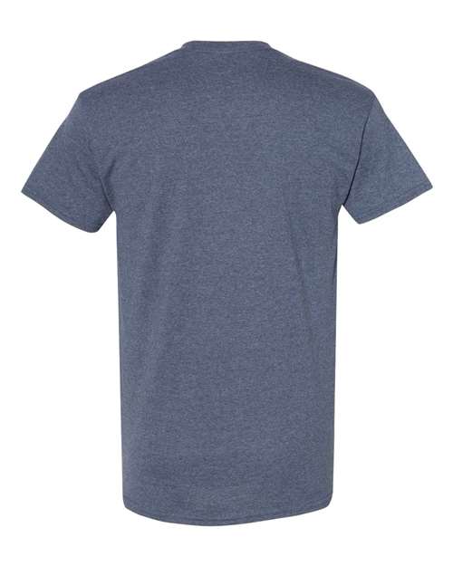 Gildan 5000 - Unisex Heavy CottonTM T-Shirt - Heather Navy