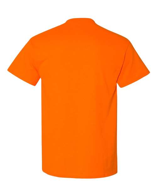 Gildan 8300 - Unisex DryBlend Pocket T-Shirt - Safety Orange