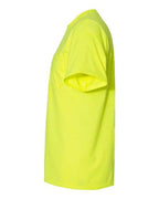 Gildan 8300 - Unisex DryBlend Pocket T-Shirt - Safety Green