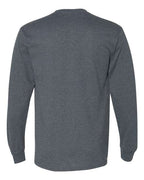 Gildan 8400 - Unisex DryBlend 50/50 Long Sleeve T-Shirt - Dark Heather