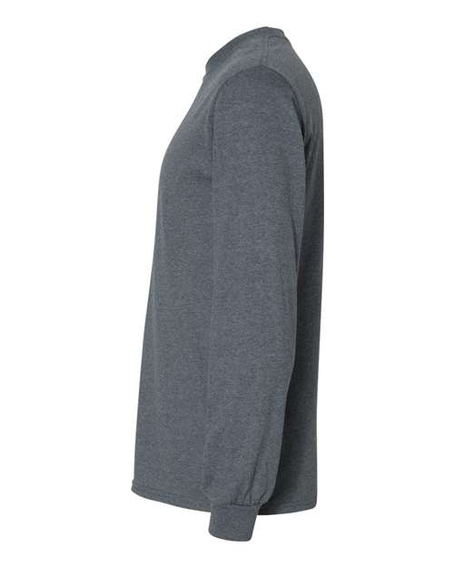 Gildan 8400 - Unisex DryBlend 50/50 Long Sleeve T-Shirt - Dark Heather