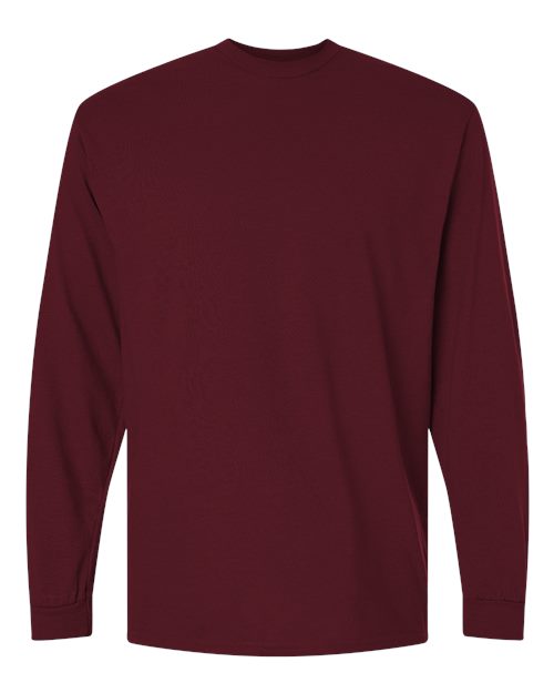 Gildan 8400 - Unisex DryBlend 50/50 Long Sleeve T-Shirt - Maroon