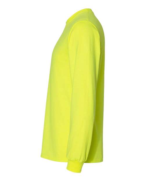 Gildan 8400 - Unisex DryBlend 50/50 Long Sleeve T-Shirt - Safety Green