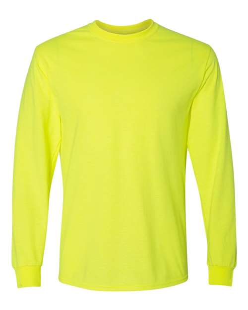 Gildan 8400 - Unisex DryBlend 50/50 Long Sleeve T-Shirt - Safety Green
