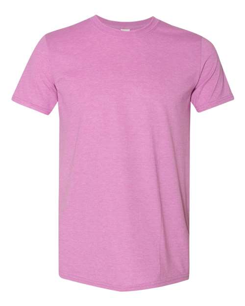 Gildan 64000 - Unisex Softstyle T-Shirt - Heather Radiant Orchid