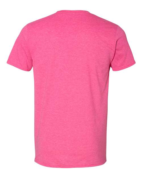 Gildan 64000 - Unisex Softstyle T-Shirt - Heather Heliconia