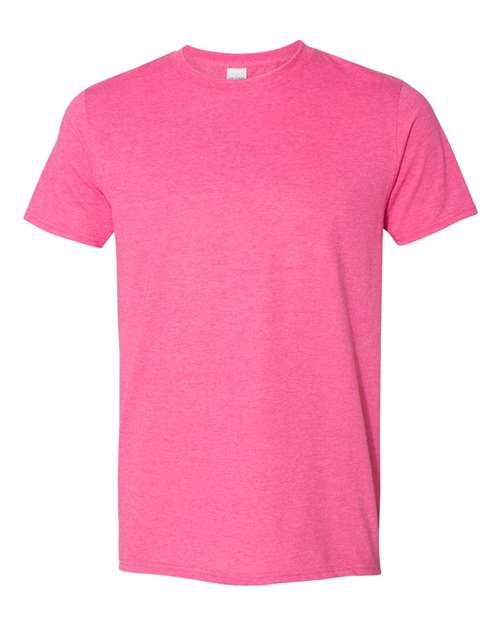Gildan 64000 - Unisex Softstyle T-Shirt - Heather Heliconia