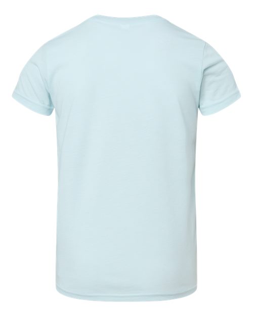 BELLA + CANVAS 3413Y - Youth Triblend Tee - Ice Blue Triblend