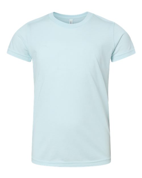 BELLA + CANVAS 3413Y - Youth Triblend Tee - Ice Blue Triblend