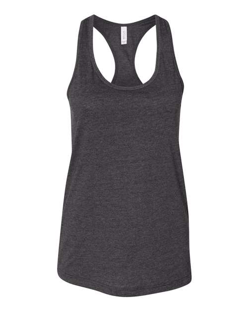 BELLA + CANVAS 6008 - Women's Jersey Racerback Tank - Dark Grey Heather