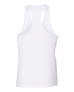 BELLA + CANVAS 6008 - Women's Jersey Racerback Tank - White