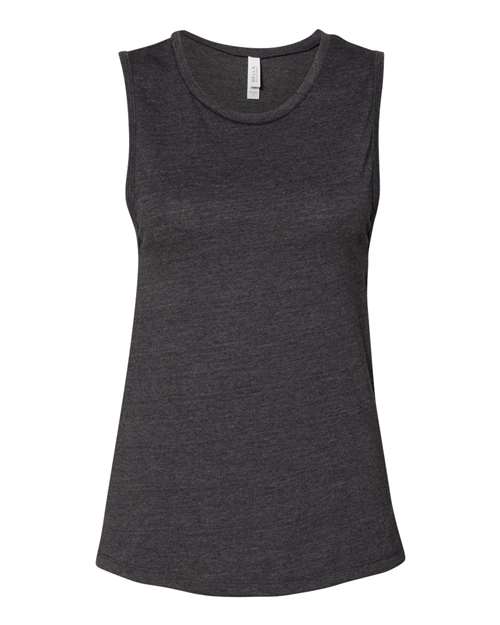 BELLA + CANVAS 6003 - Women's Jersey Muscle Tank - Dark Grey Heather